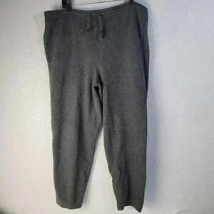 Polo Ralph Lauren sweatpants 100% cotton gray pockets 28" Inseam size Lg